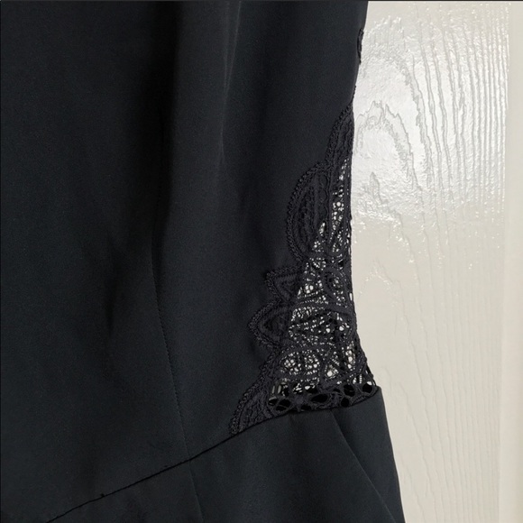 Bebe Black Lace Romper - Picture 4 of 4